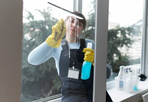 Nettoyage de vitres intérieures et extérieures à Gueux